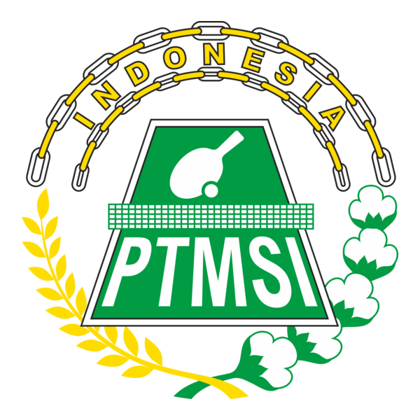 Logo Persatuan Tenis Meja Seluruh Indonesia (PTMSI)