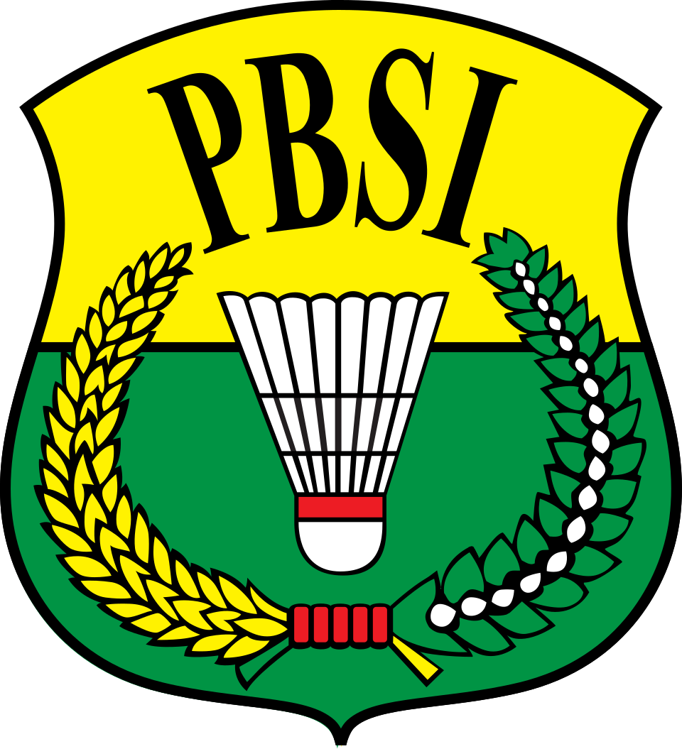Logo Persatuan Bulu Tangkis Seluruh Indonesia (PBSI)